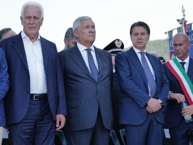 Tajani a Sant'Anna Stazzema, governo lavora perché pace sia ispirazione ogni politica