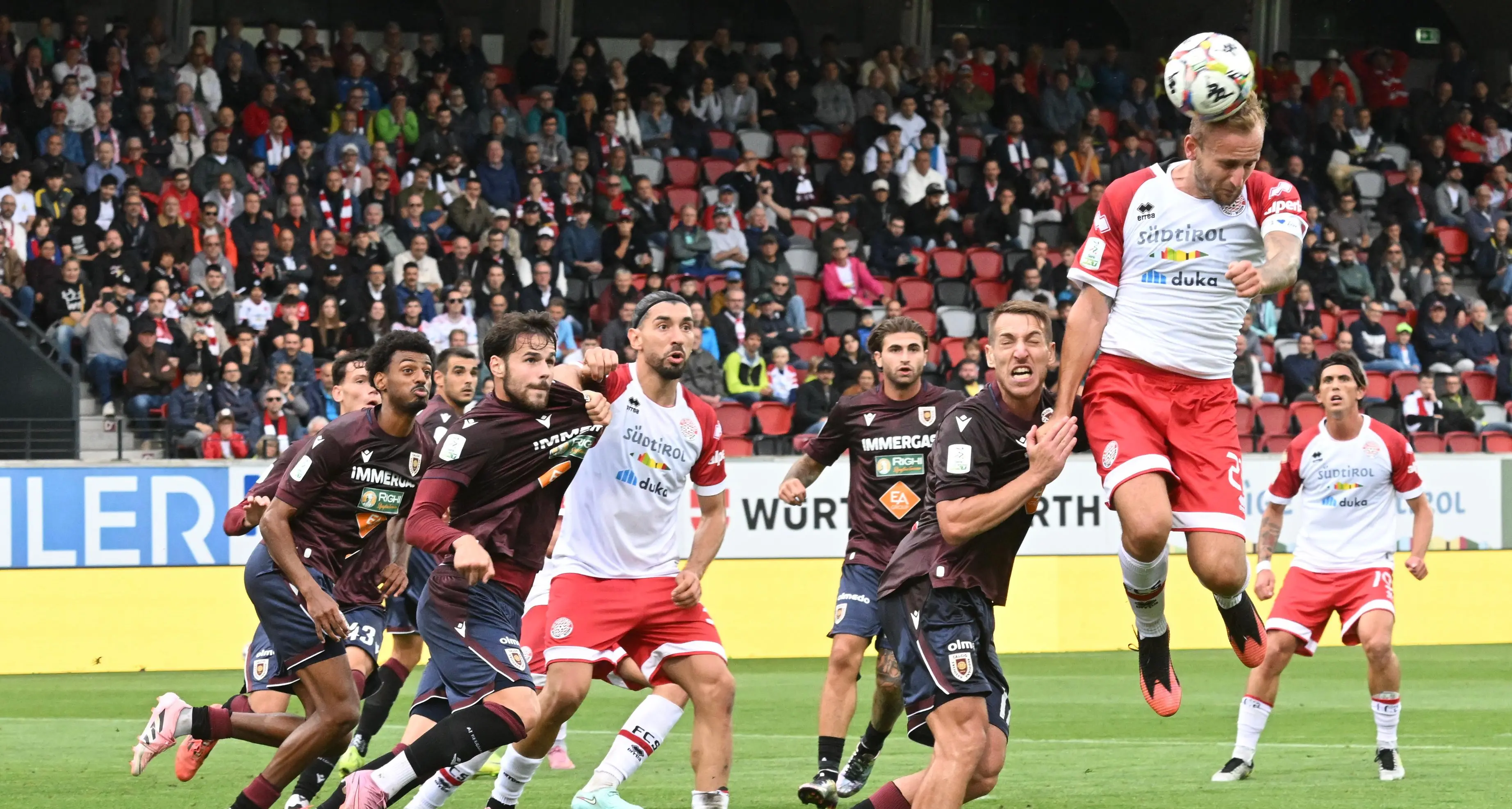 Prova di forza del Südtirol al Druso: Reggiana piegata per 3 a 1