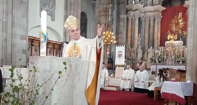 Pasqua, celebrazioni con il vescovo Muser