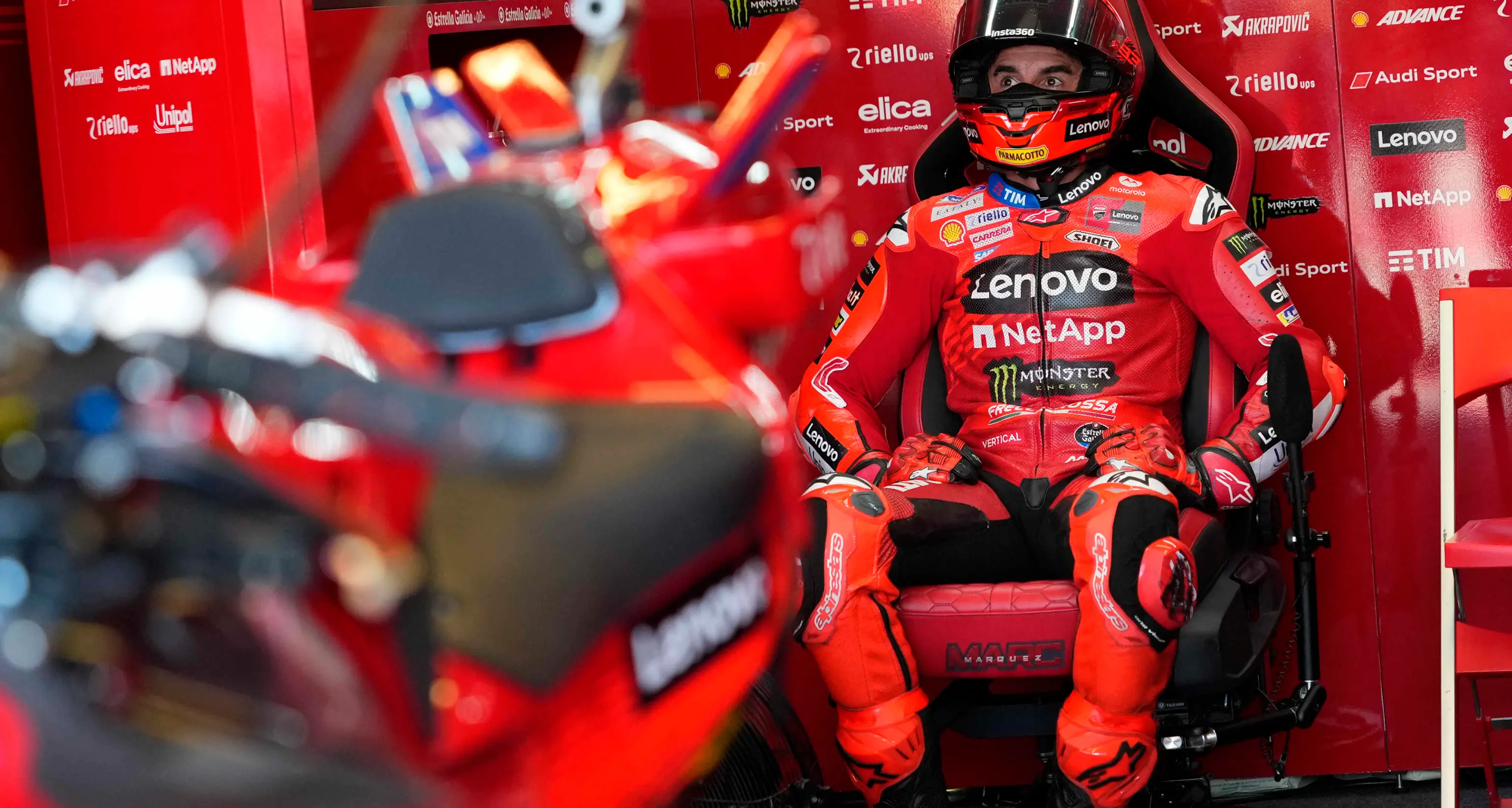 MotoGp:Misano; Marc Marquez domina prequalifiche, quarto Bagnaia