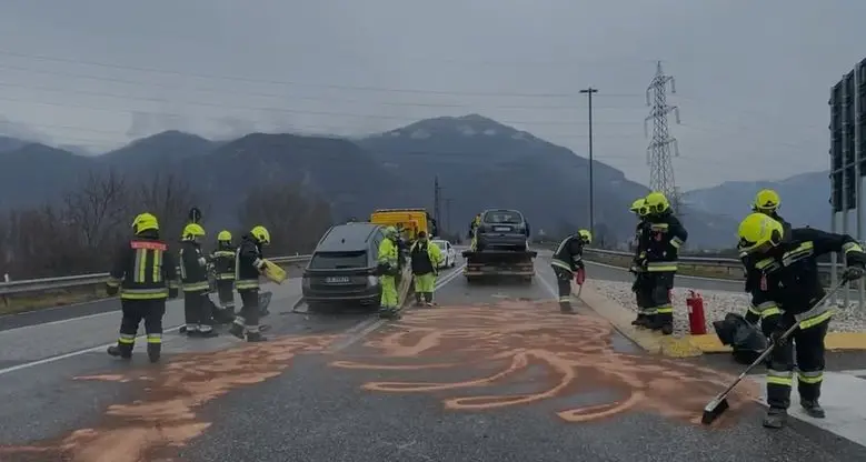 Scontro sul ponte MeBo ad Appiano, disagi al traffico