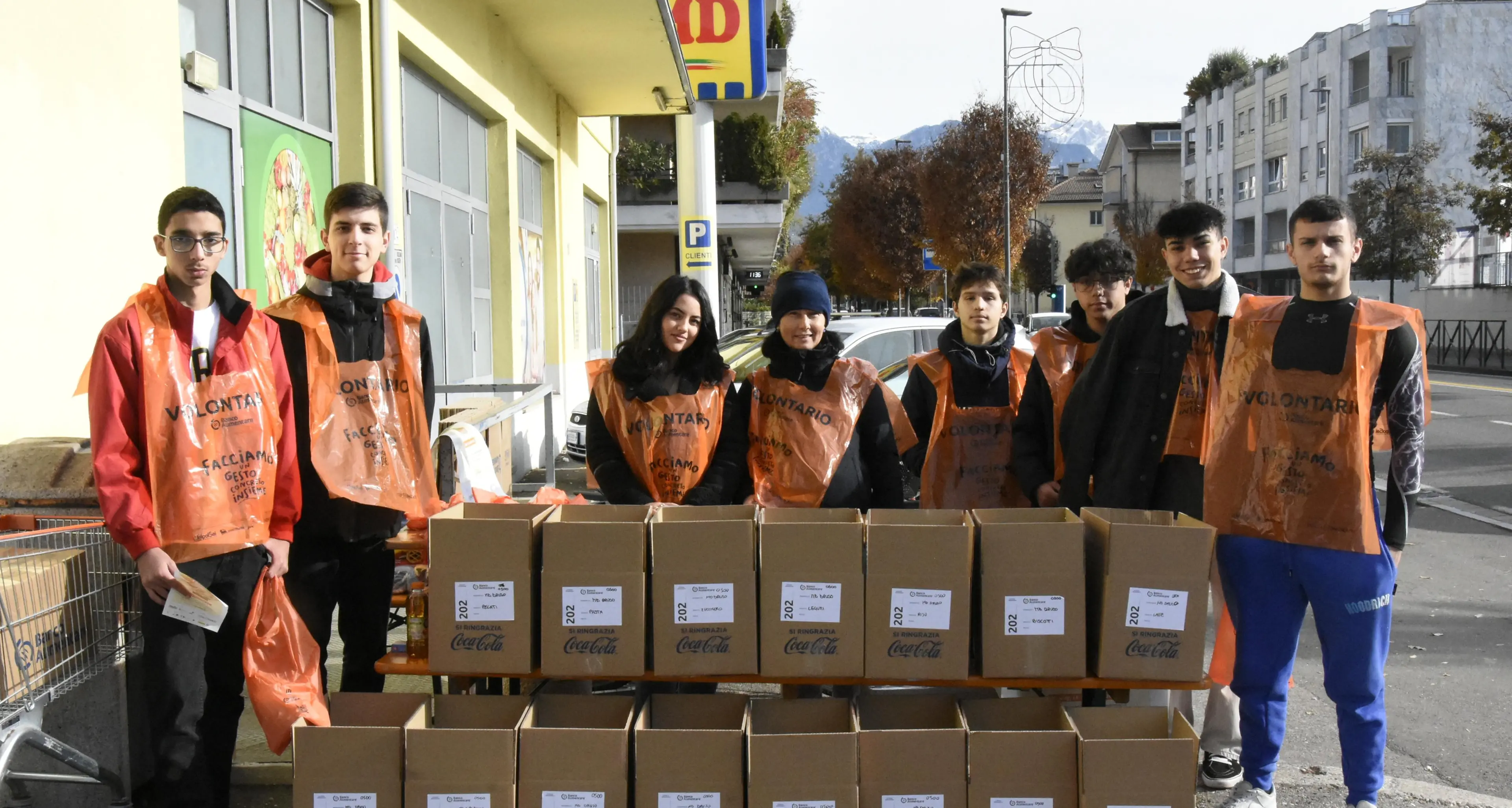 Il grande cuore dei bolzanini: donate tonnellate di alimenti