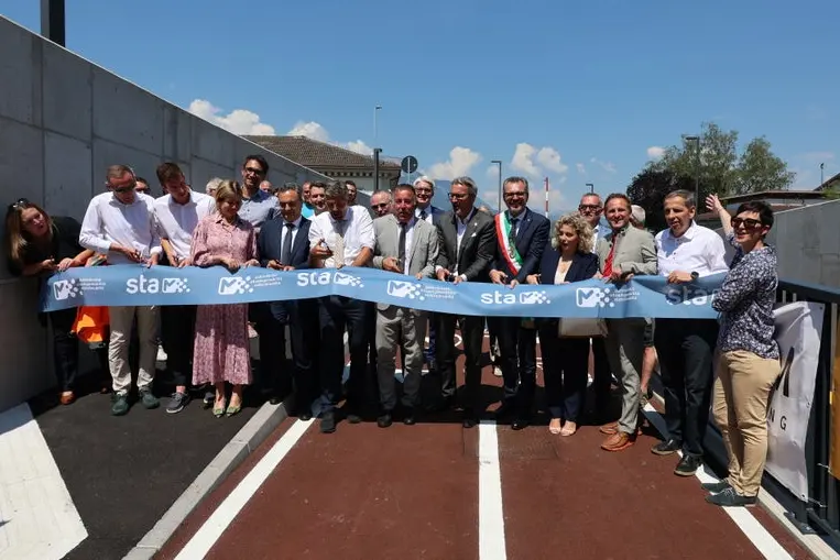 Nuovo collegamento tra Bolzano e Laives: inaugurato il sottopasso di San Giacomo