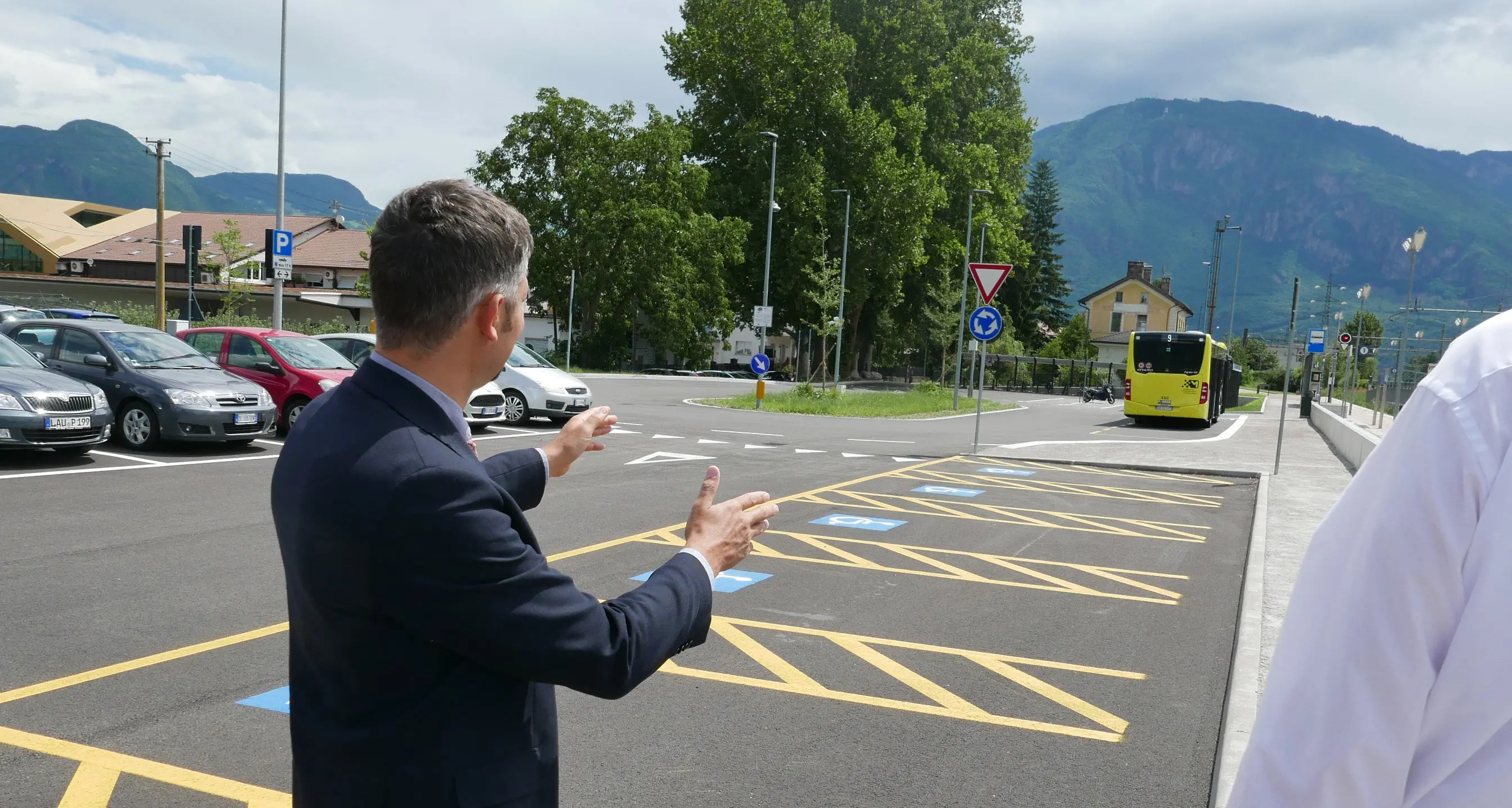 Bolzano, pronto il parcheggio intermodale a Ponte Adige: 110 stalli