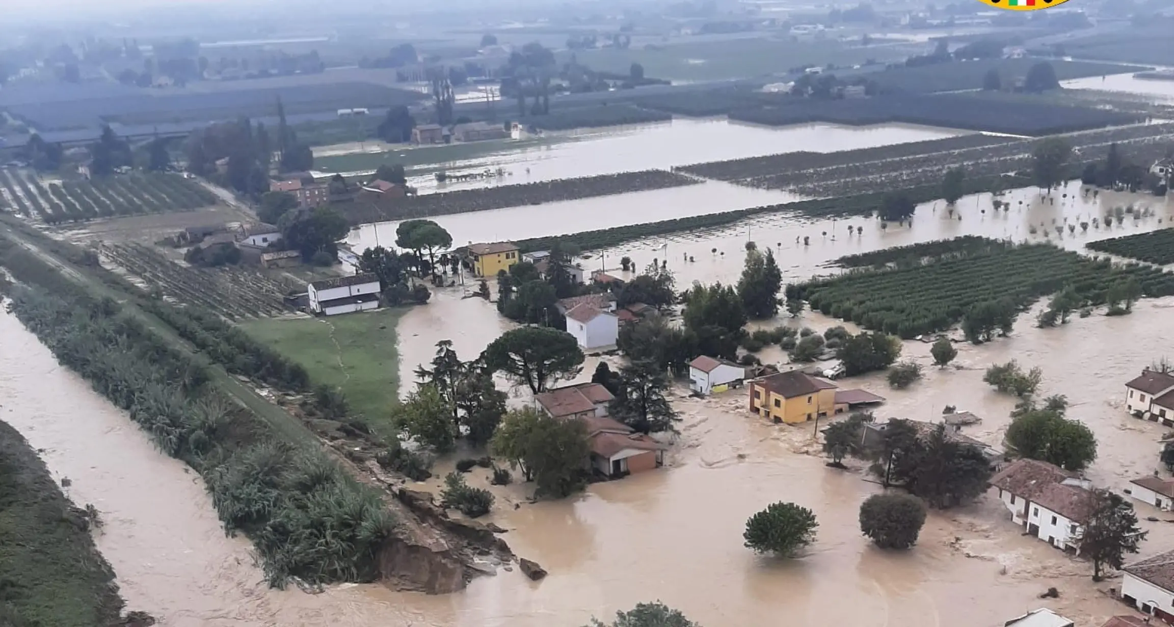 Maltempo: il Lamone con valori di piena senza precedenti