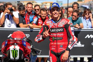MotoGp: Aragon, Marc Marquez vince la gara sprint, terza l'Aprilia di Bezzecchi