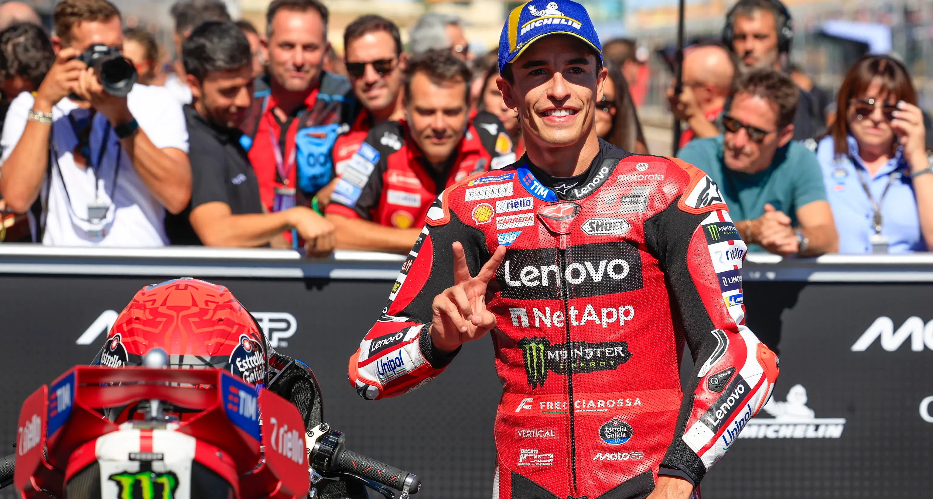 MotoGp: Aragon, Marc Marquez vince la gara sprint, terza l'Aprilia di Bezzecchi