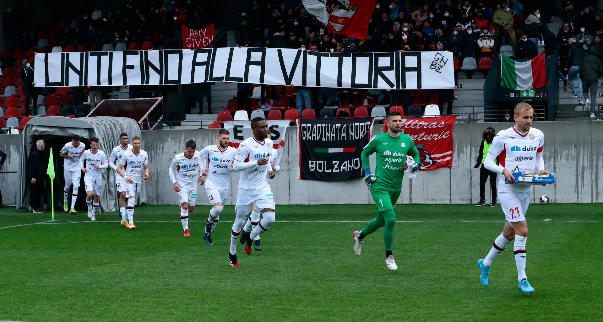 Südtirol, a Trieste 90 minuti per il sogno della serie B
