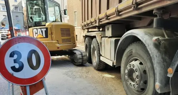 Via Fago, un cantiere lungo 6 anni