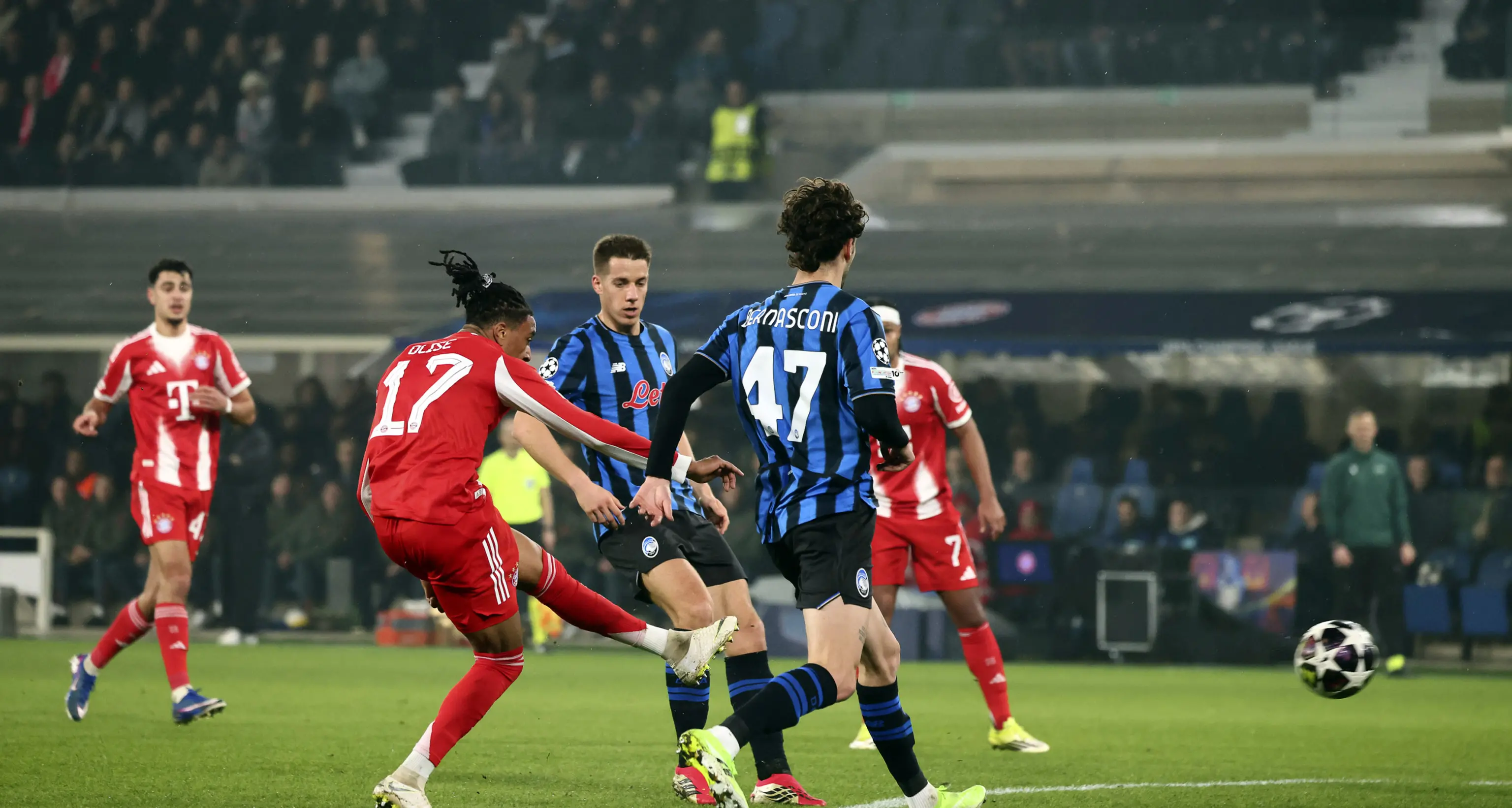 Champions: notte fonda Atalanta, il Bayern vince 6-1 e punisce le scelte di Palladino
