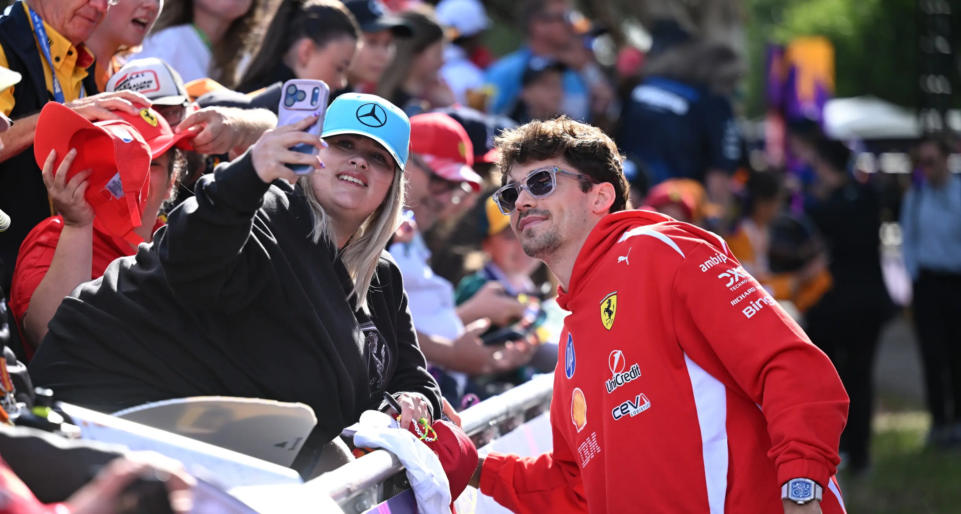 F1: Australia; Leclerc 'felice dell'avvio della gara, corsa molto complicata'