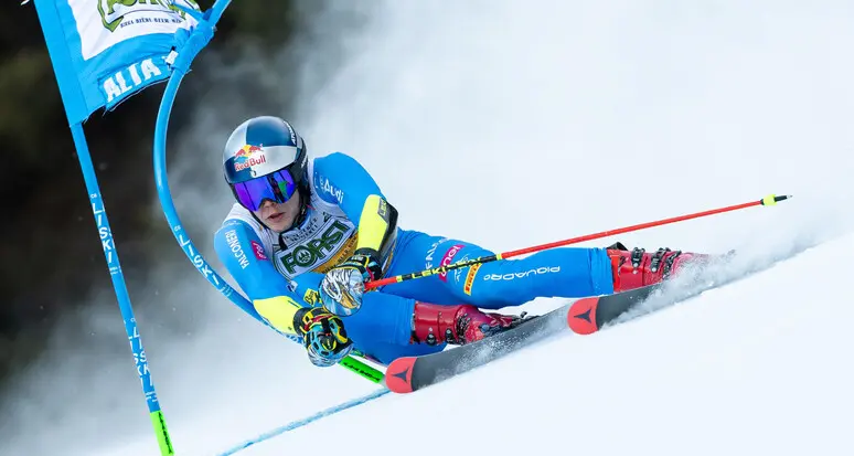 La neve della Badia imbriglia Vinatzer, slalom al norvegese Mcgrath