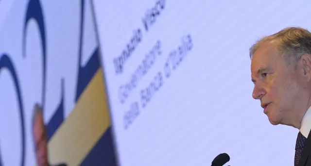Visco: Pil rallenta, banche siano prudenti su dividendi