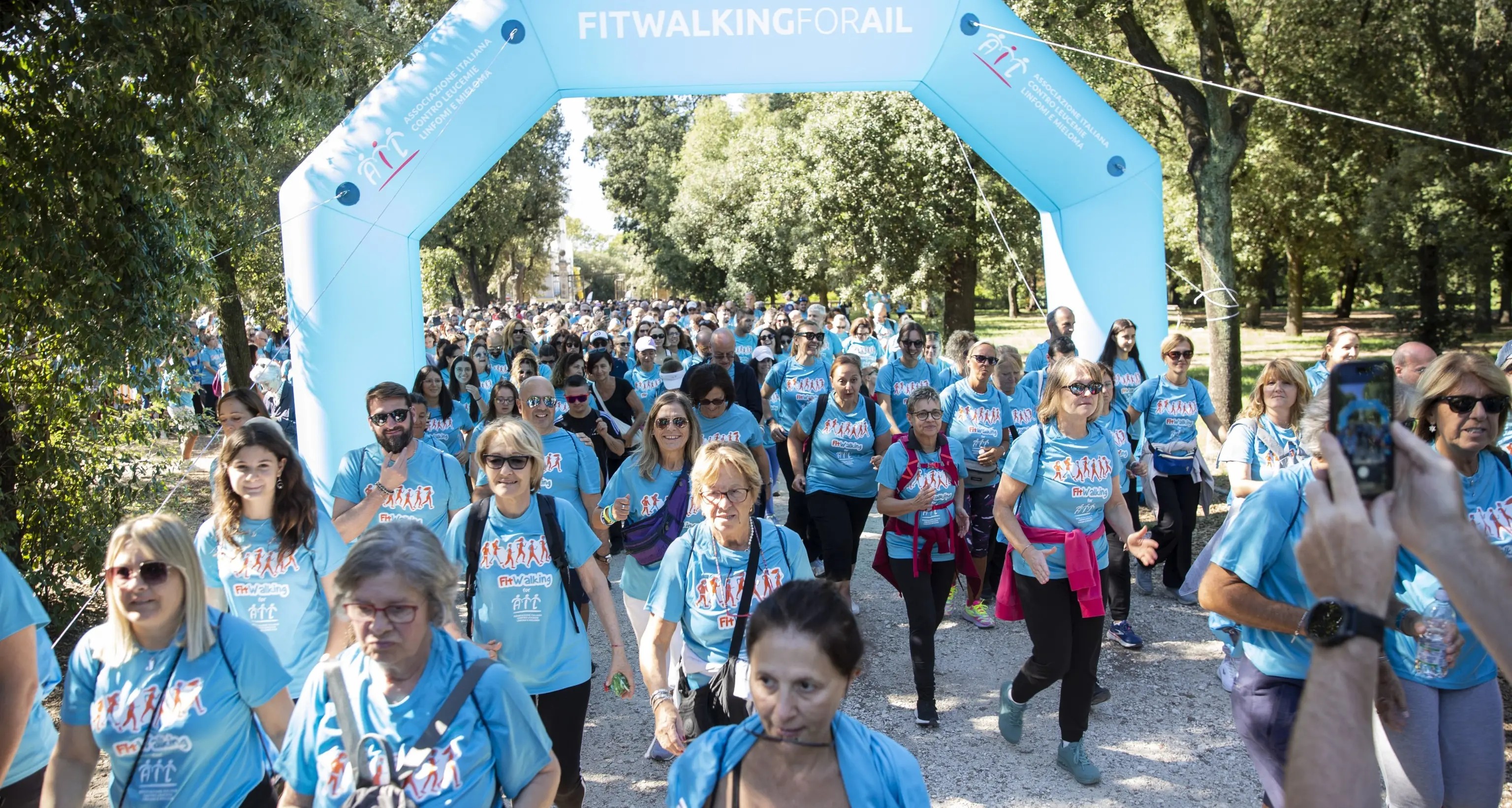 Fitwalking for Ail, torna la camminata per la ricerca sui tumori del sangue