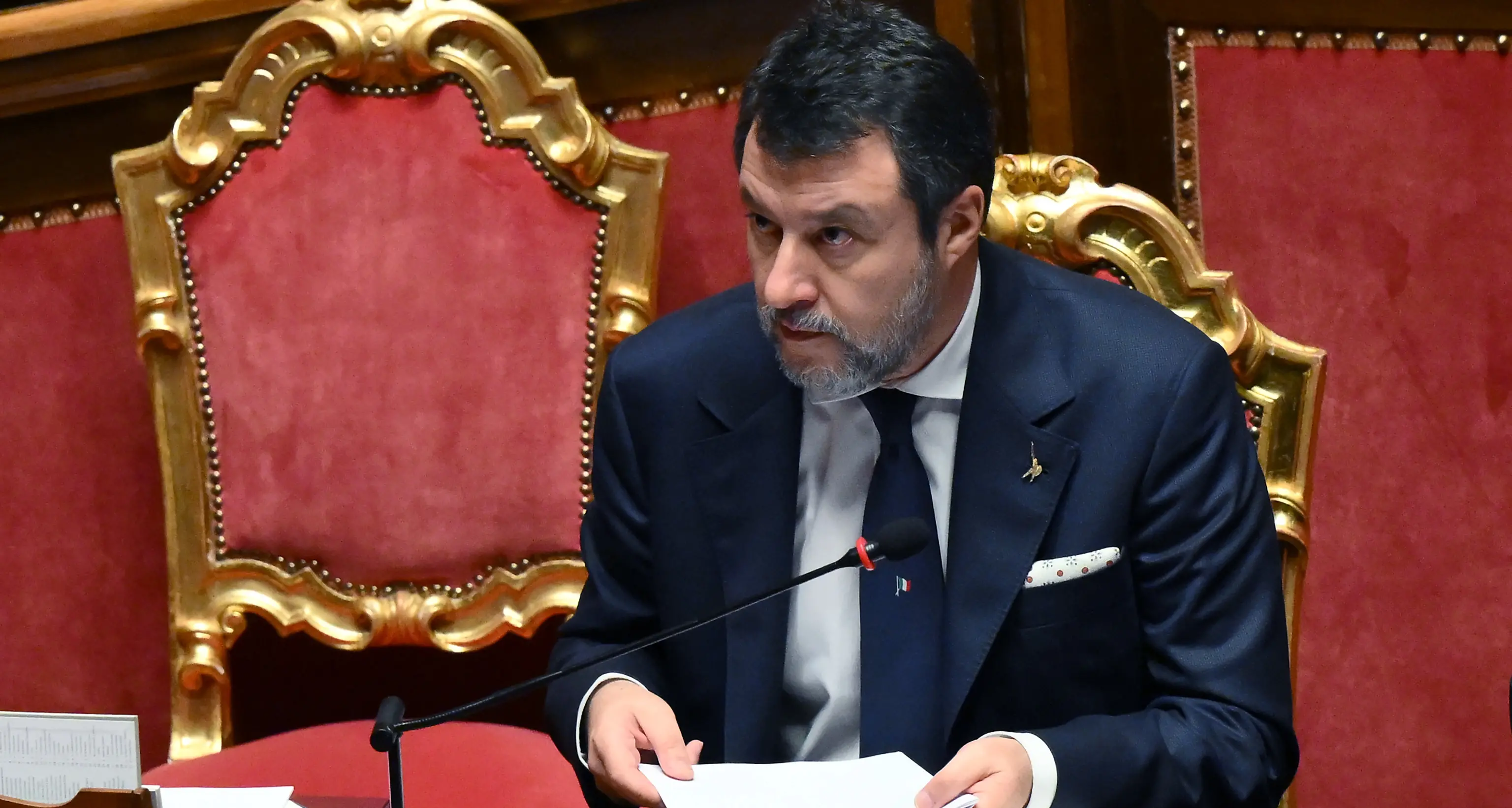 Salvini: 'Gli unici dazi li ha messi Bruxelles'