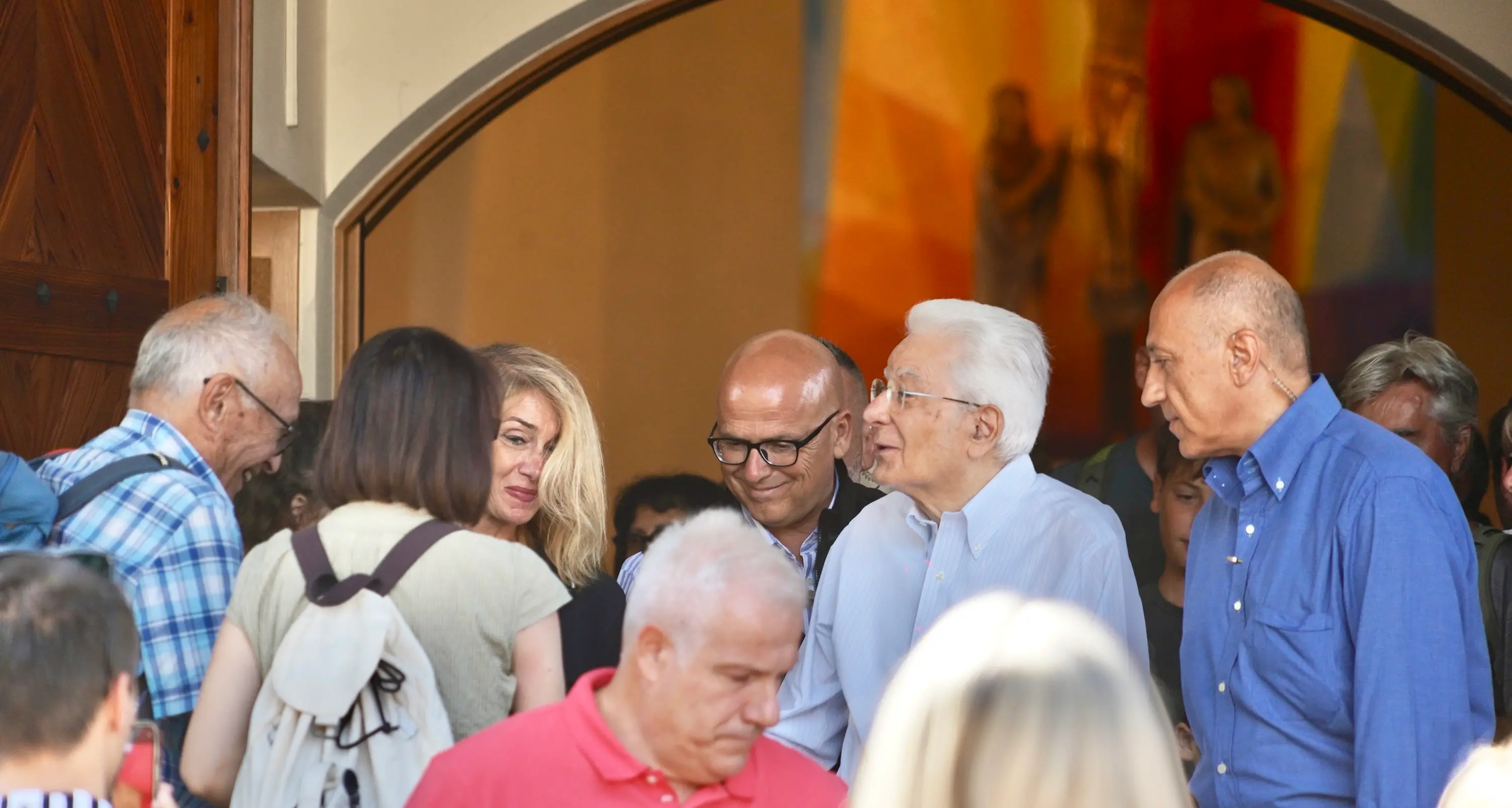 Bagno di folla in Alto Adige per il presidente Sergio Mattarella