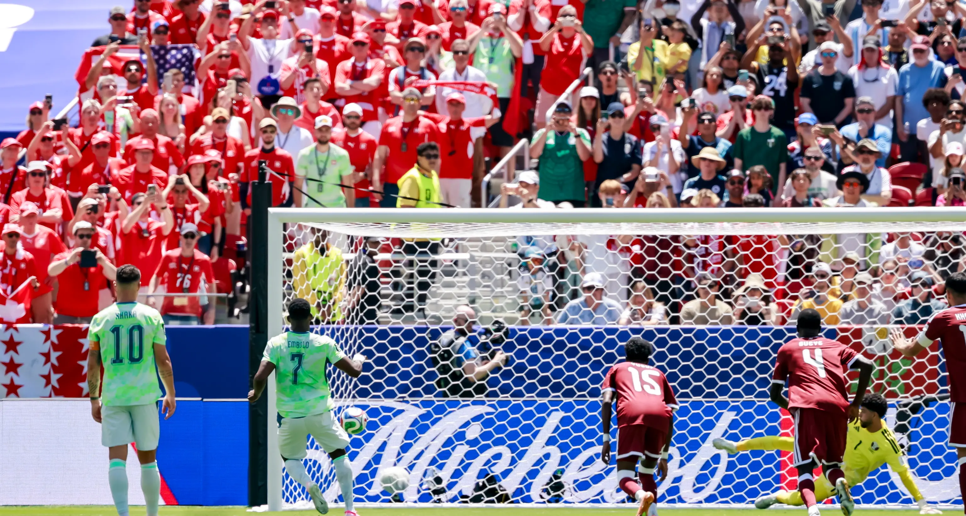 Mondiali: Qatar-Svizzera 1-1