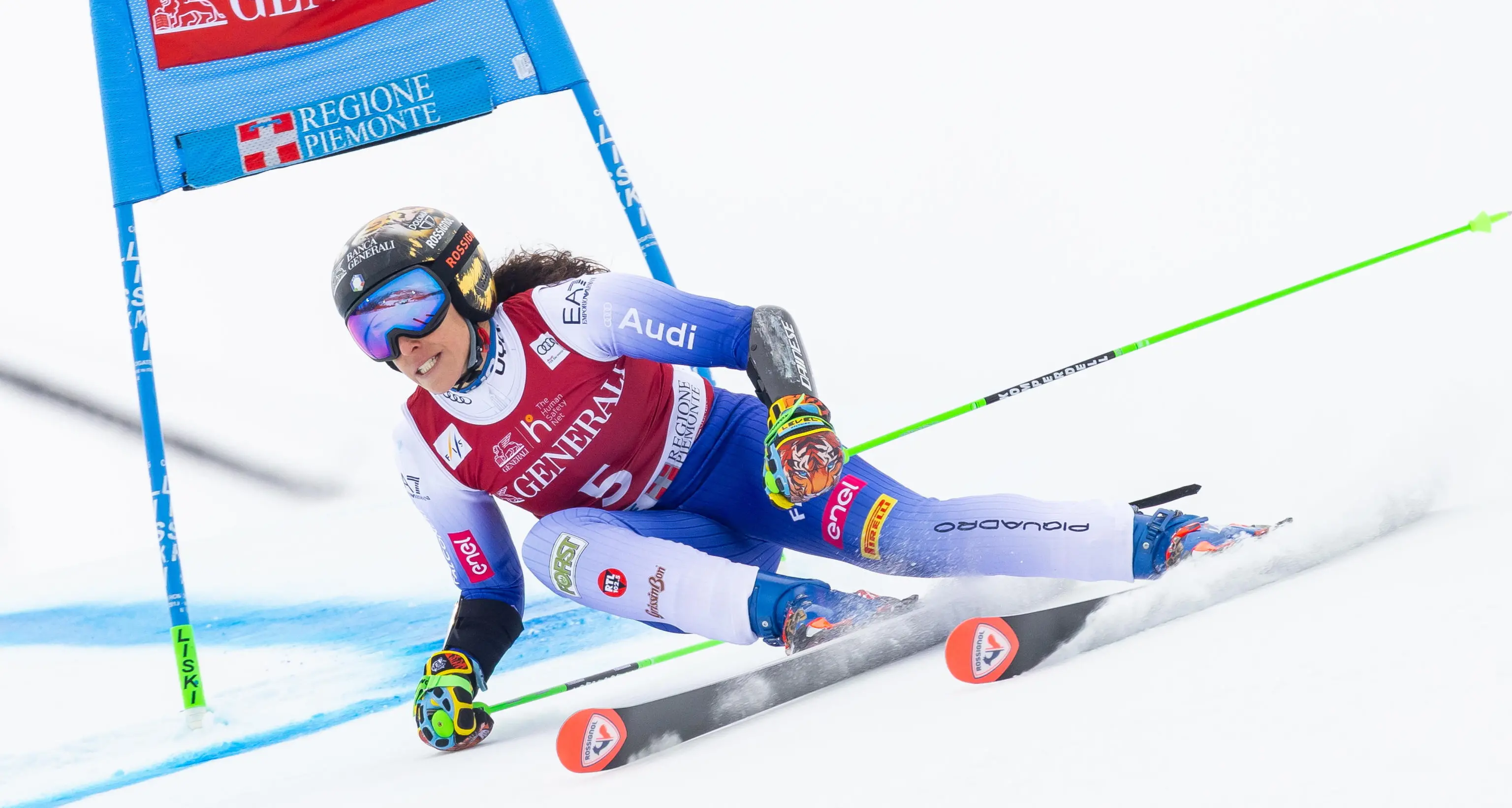 Sci: Brignone vince gigante Sestriere, quarta Goggia