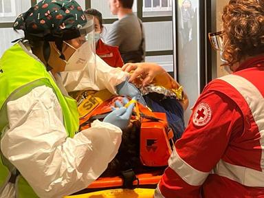 Al San Camillo esercitazione per maxi emergenza, simulato un crollo