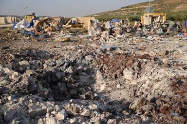 Damasco, 'raid aerei su aeroporto militare nel nord-ovest della Siria'