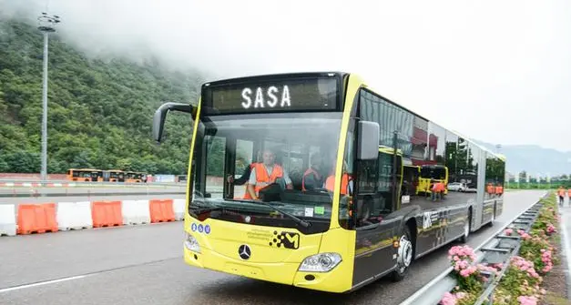 Cabine di guida chiuse per una maggiore sicurezza sugli autobus Sasa