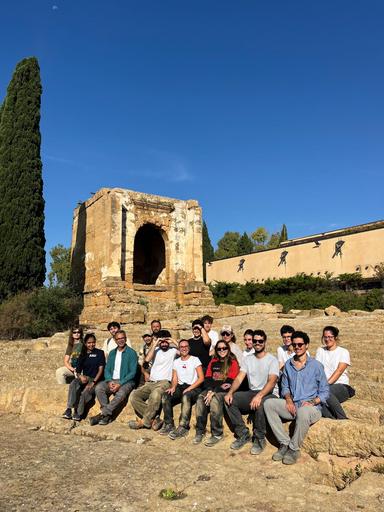 Valle dei Templi, affreschi del I secolo a.C. riemersi dagli scavi della Normale di Pisa