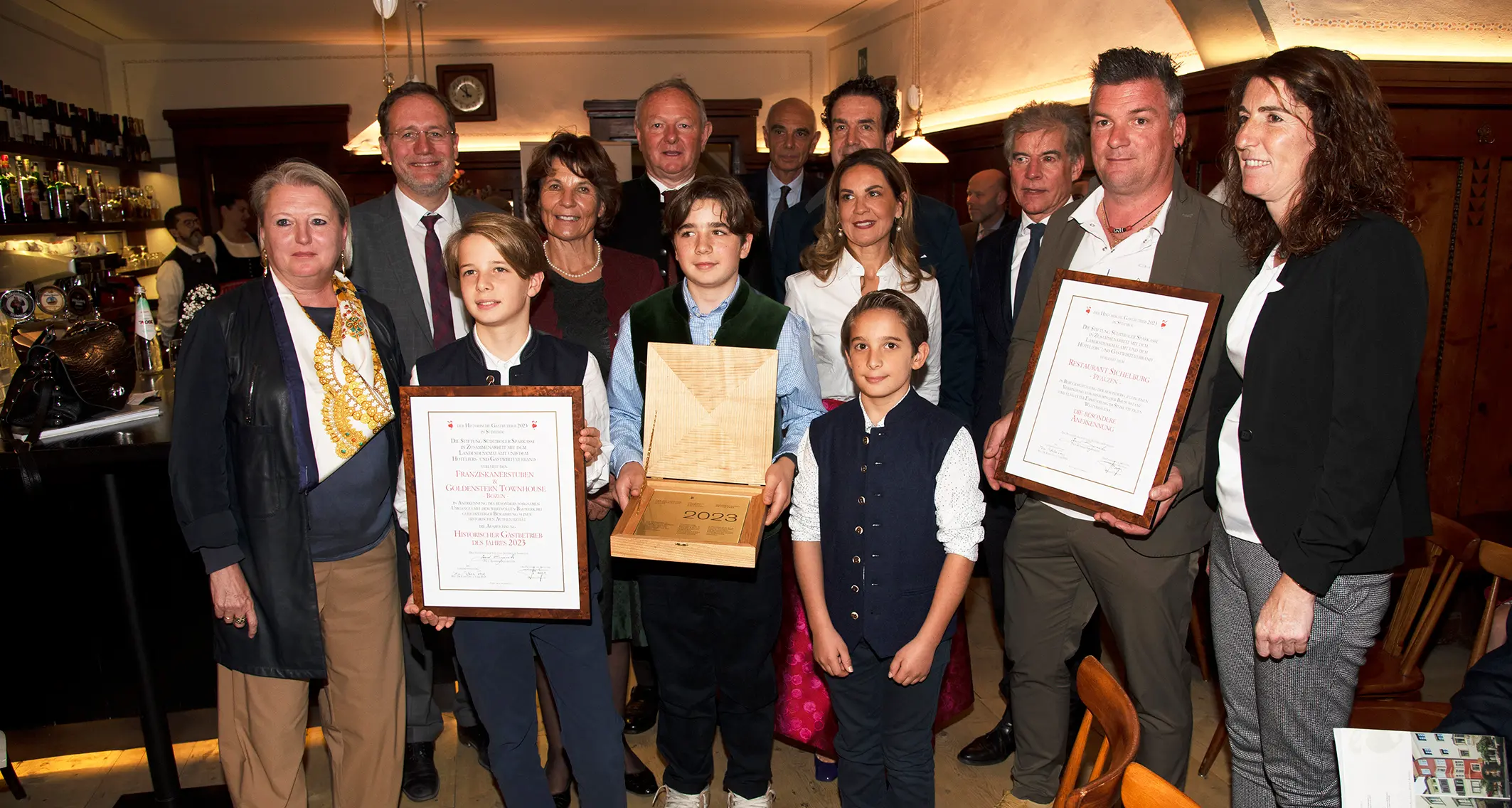 “Albergo storico dell‘anno”: Franziskanerstuben & Goldenstern Townhouse a Bolzano sono vincitori