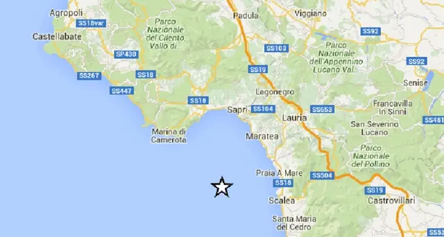 Terremoti: scossa 5.1 in Tirreno cosentino, nessun danno