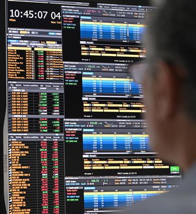 Borsa: l'Europa parte in rosso con le tensioni in Medioriente