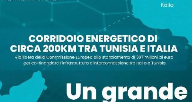 Energia: Meloni, più sicurezza con connessione Italia-Tunisia
