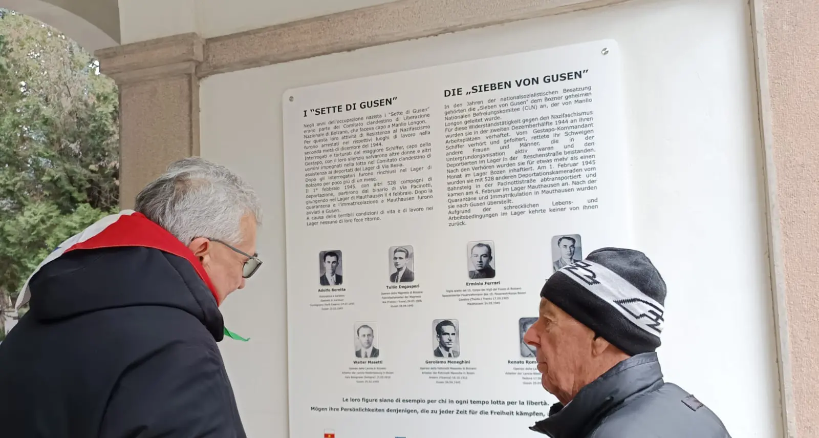 A Bolzano l'Anpi ricorda la deportazione dei “sette di Gusen” 80 anni fa