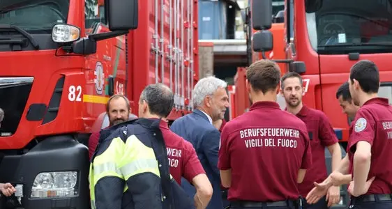 Emilia Romagna, partita la colonna dei vigili del fuoco altoatesini