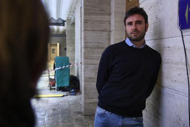 L'aereo con Di Battista atterrato a Ciampino