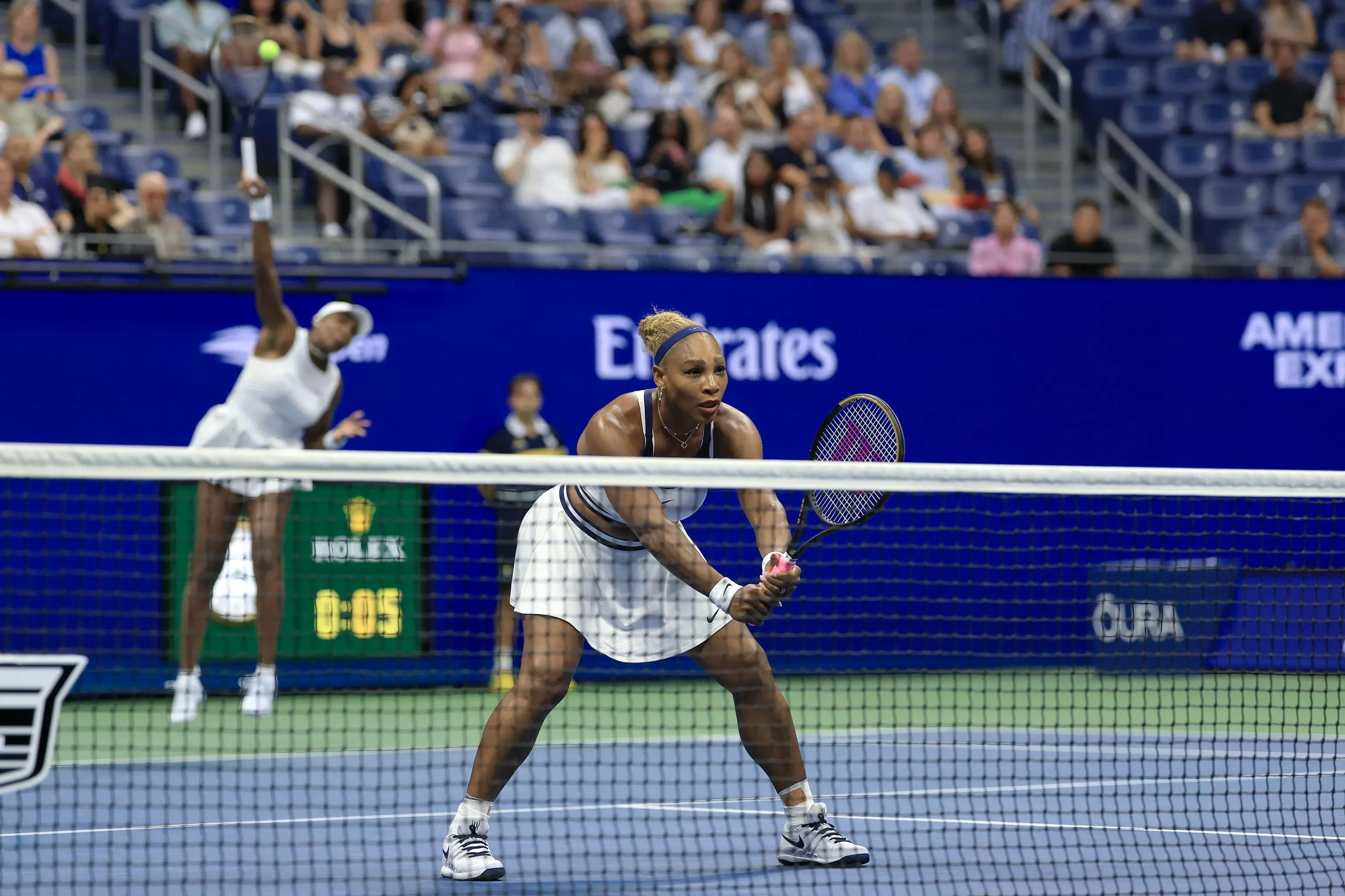 Le sorelle Williams escono di scena agli Us Open dopo un super tiebreak