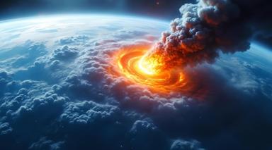L'asteroide che uccise i dinosauri causò un'ondata di calore letale