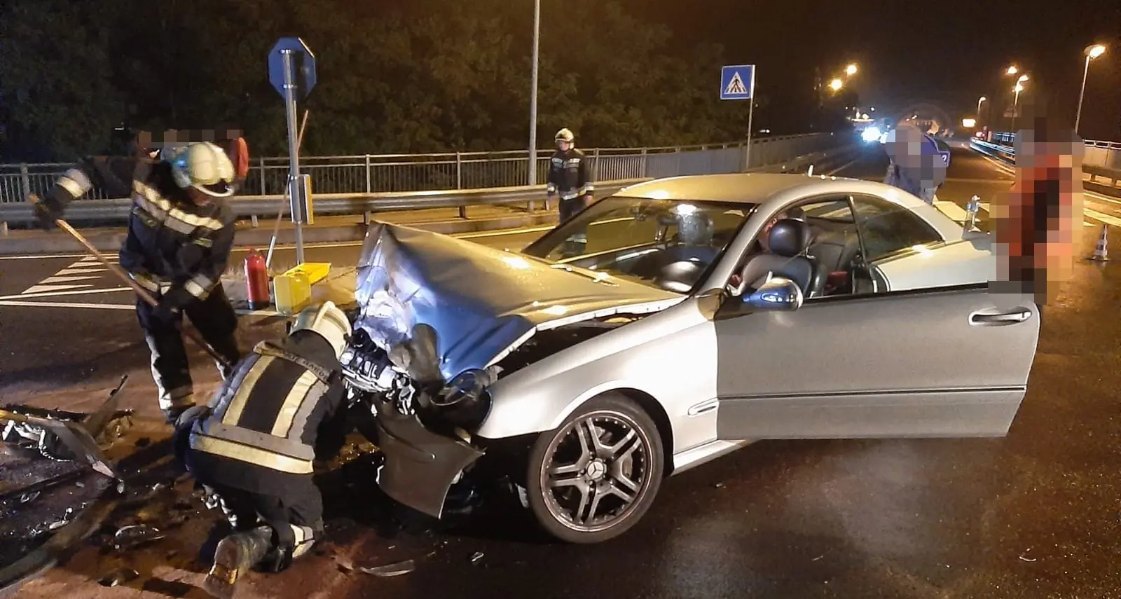 Ponte Gardena, frontale notturno sulla Statale del Brennero, un ferito