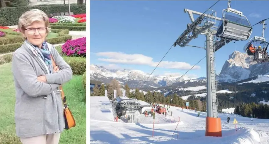 Caduta fatale dalla seggiovia all’Alpe di Siusi, dinamica ancora da chiarire
