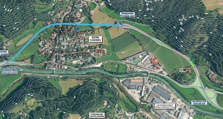 Circonvallazione di Chienes, esposto alla Corte dei Conti per ritardi e aumento dei costi