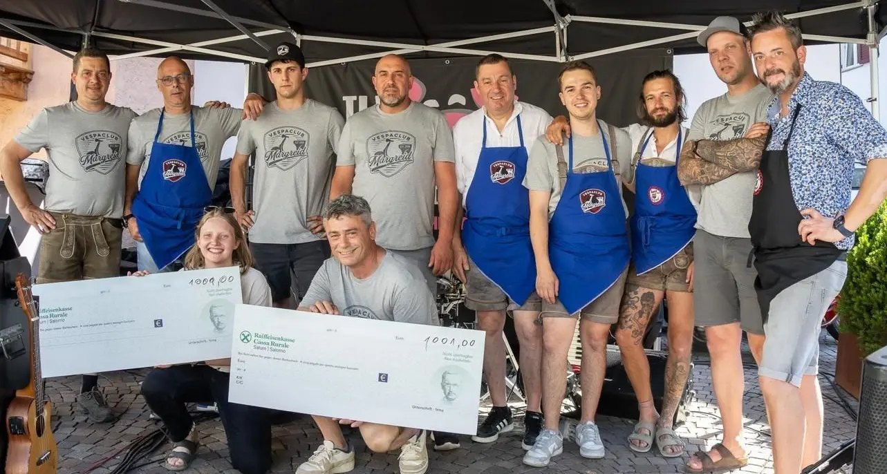 Vespa Club Magrè, festa da applausi con il ricavato destinato alle associazioni