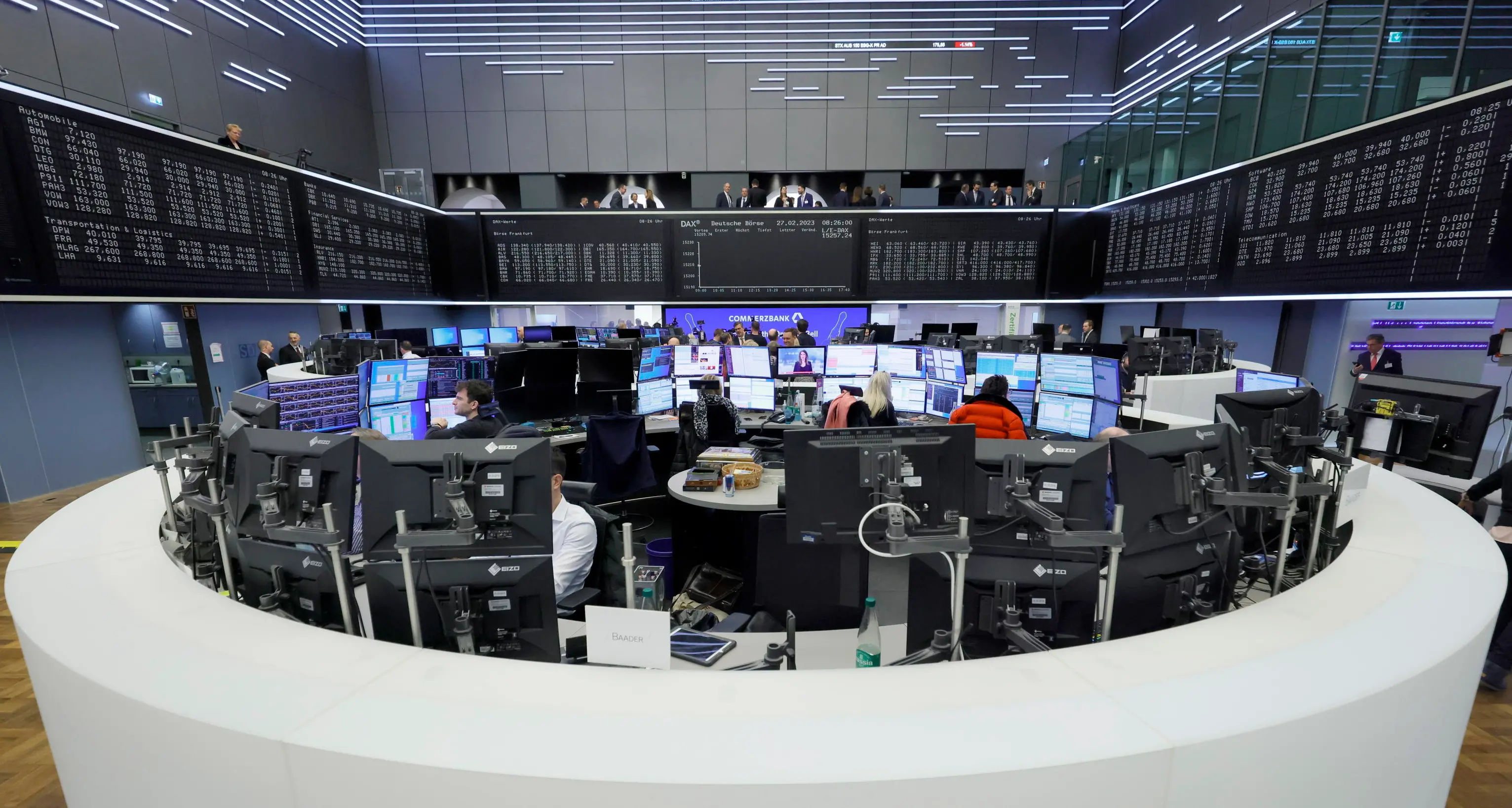 ++ Borsa: l'Europa brinda al cessate il fuoco, Francoforte +5% ++