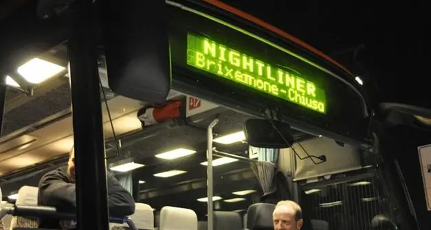 Autobus Nightliner in servizio anche ad Halloween
