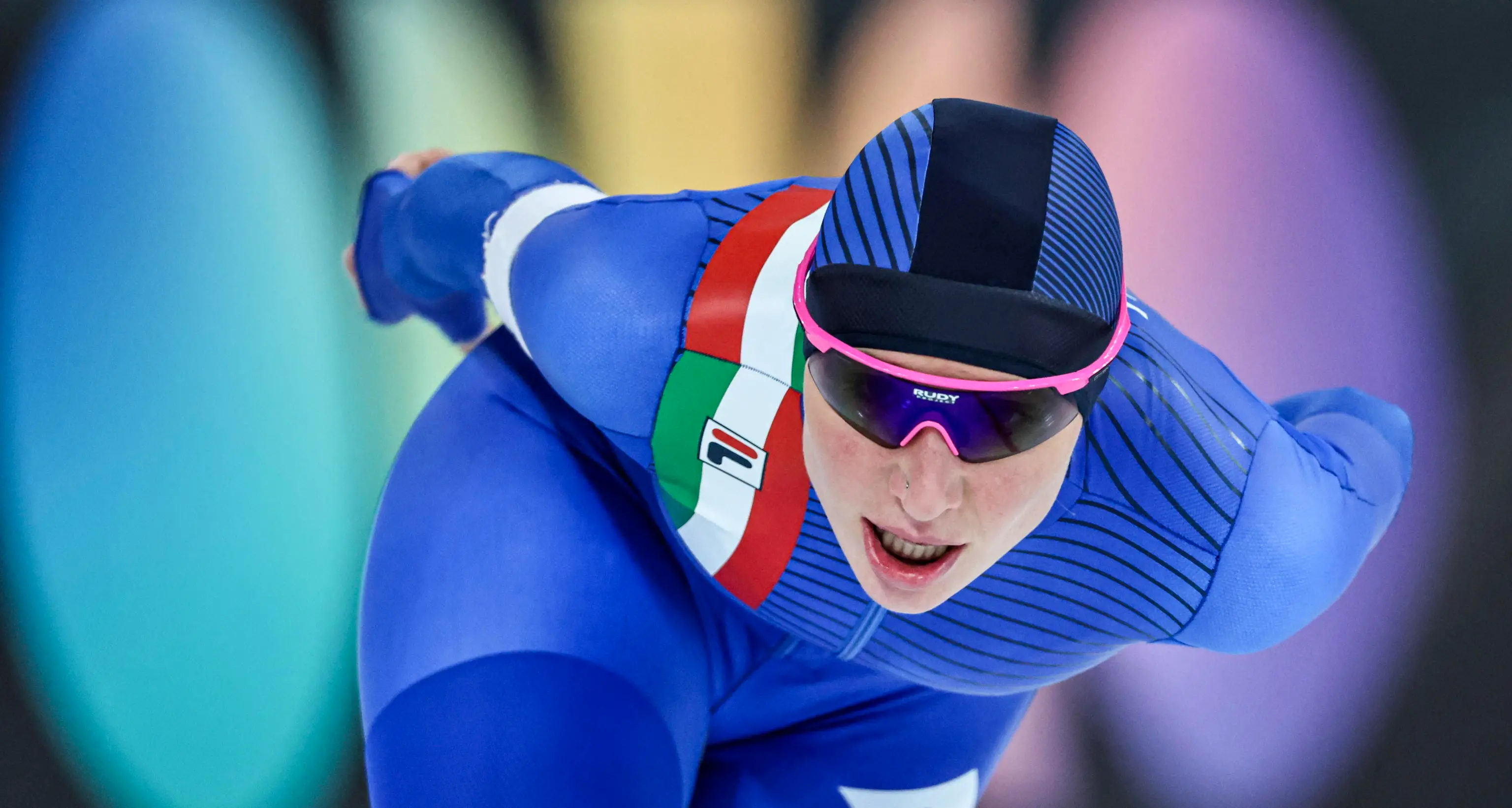 Milano Cortina: Francesca Lollobrigida oro nei 3000 m pattinaggio di velocità