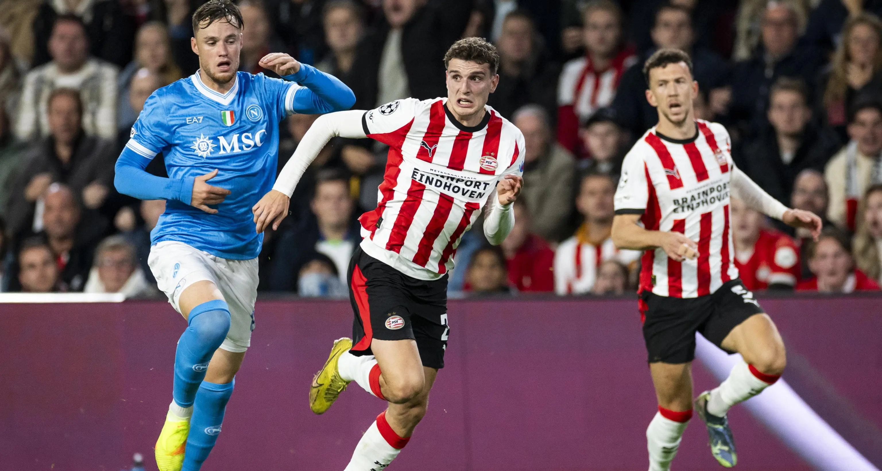 Champions: Psv Eindhoven - Napoli 6-2