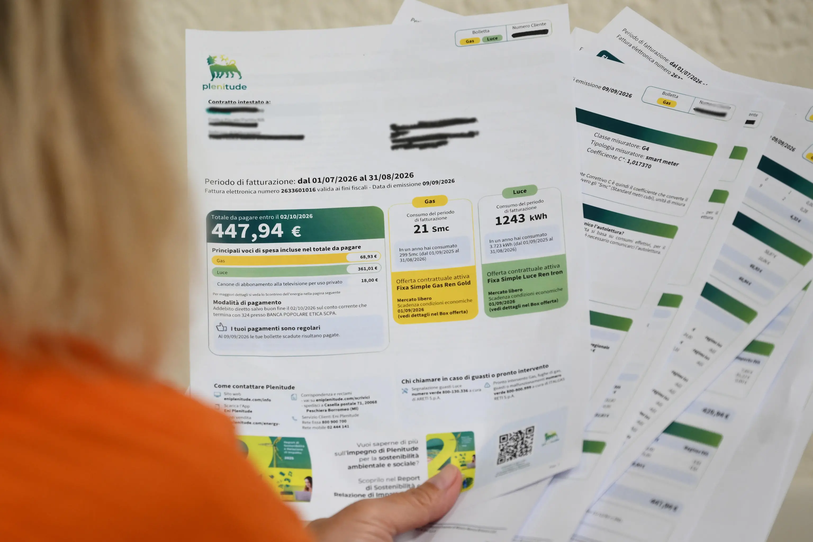 Arera, aumento costo del gas ha fatto aumentare costo elettricità