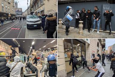 Scontri Milano, tre minori in carcere e 21 tra domiciliari e comunità