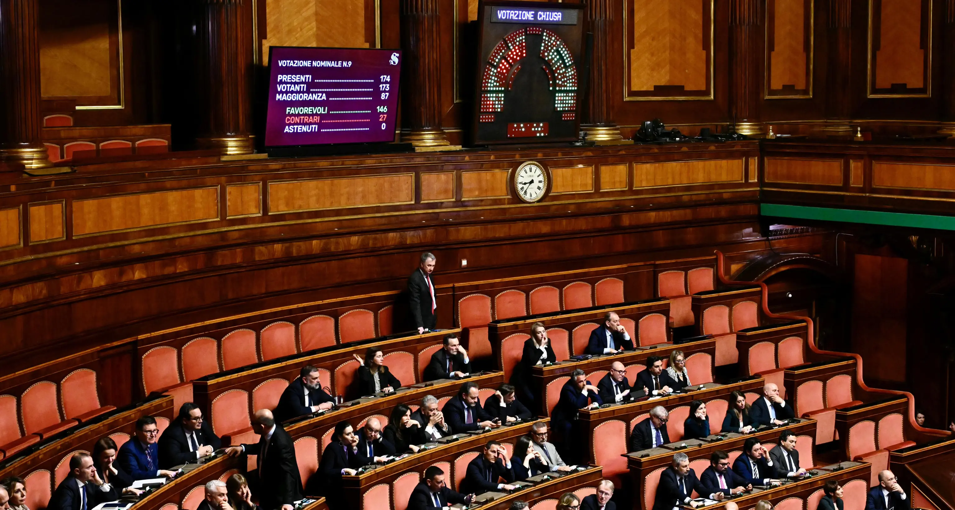 Camera: mercoledì il voto sulla mozione di sfiducia a Salvini