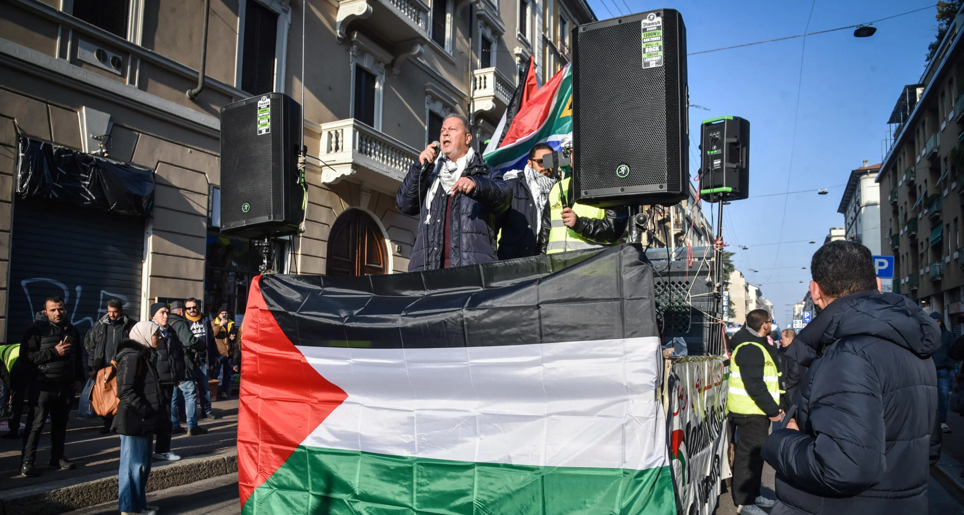 25 aprile: giovani palestinesi, ci prendiamo piazza Duomo