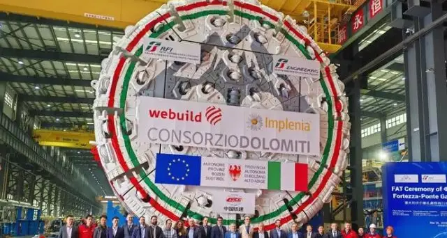 Tunnel del Brennero, in arrivo le due nuove frese “Renate” e “Magdalena”