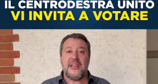 Comunali: Salvini, adesso uniti scegliamo sindaci di c.destra