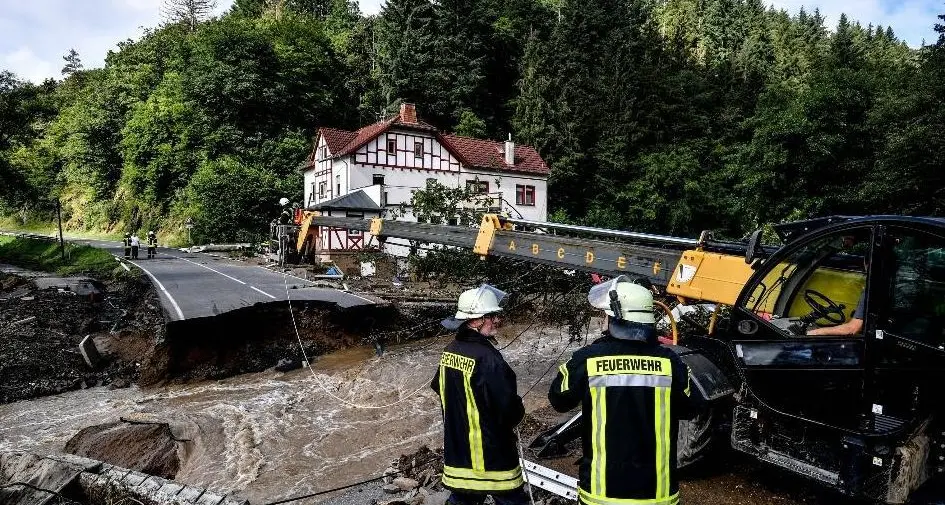 Alluvione in Germania e Austria, gli aiuti concreti dalla Caritas altoatesina